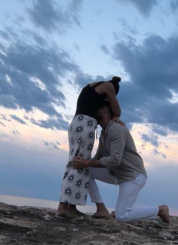 Foto de compromiso Alejandro y Andrea